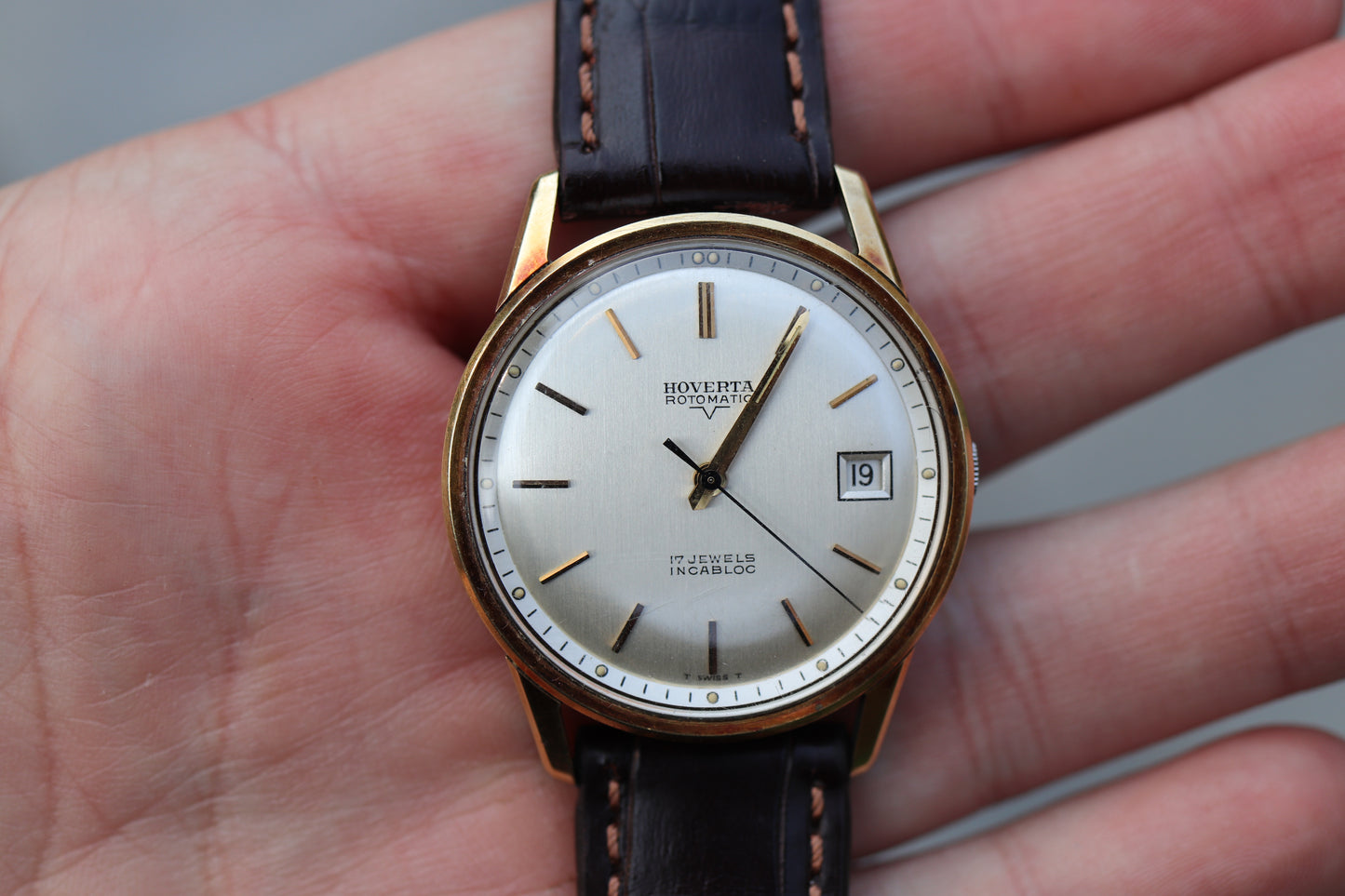 Vintage Hoverta Rotomatic – Elegant 34mm
