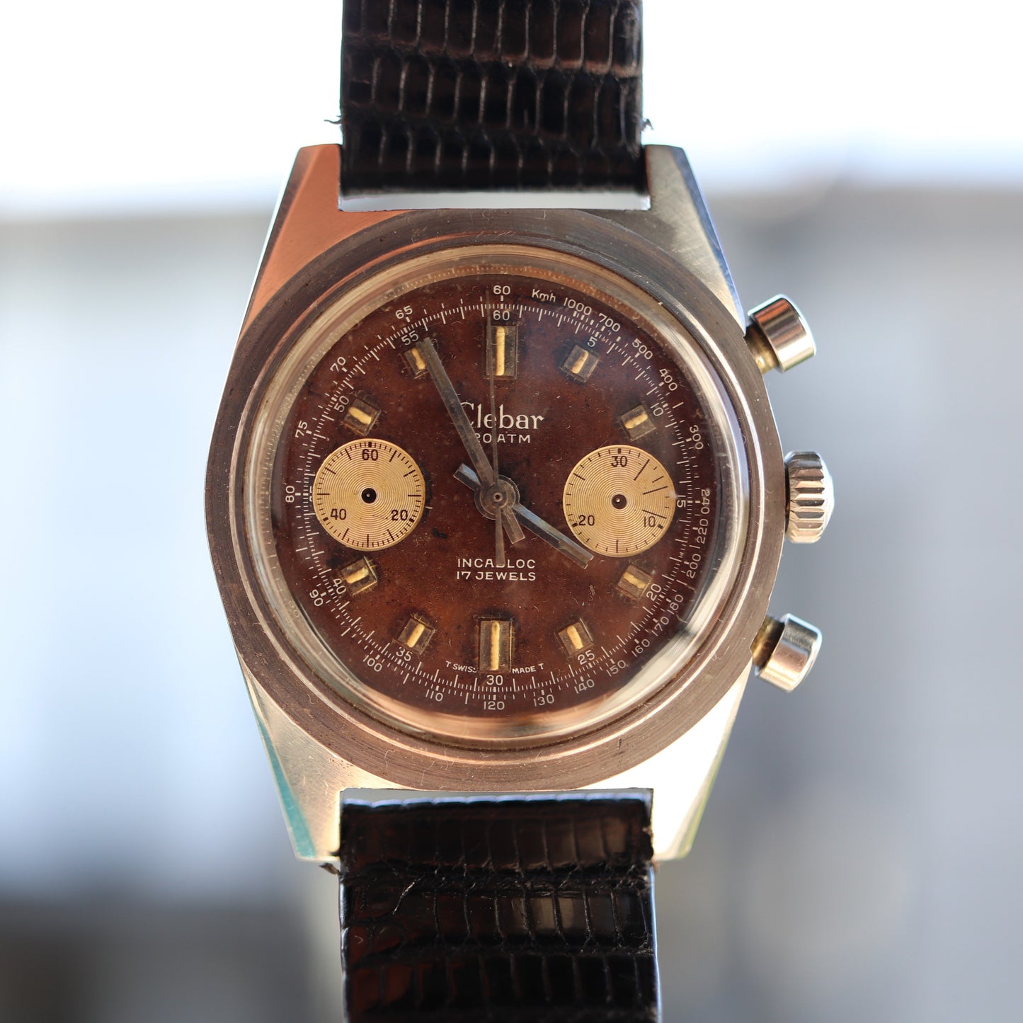 Chronographe Clebar Divers des années 1970 Cal. 248