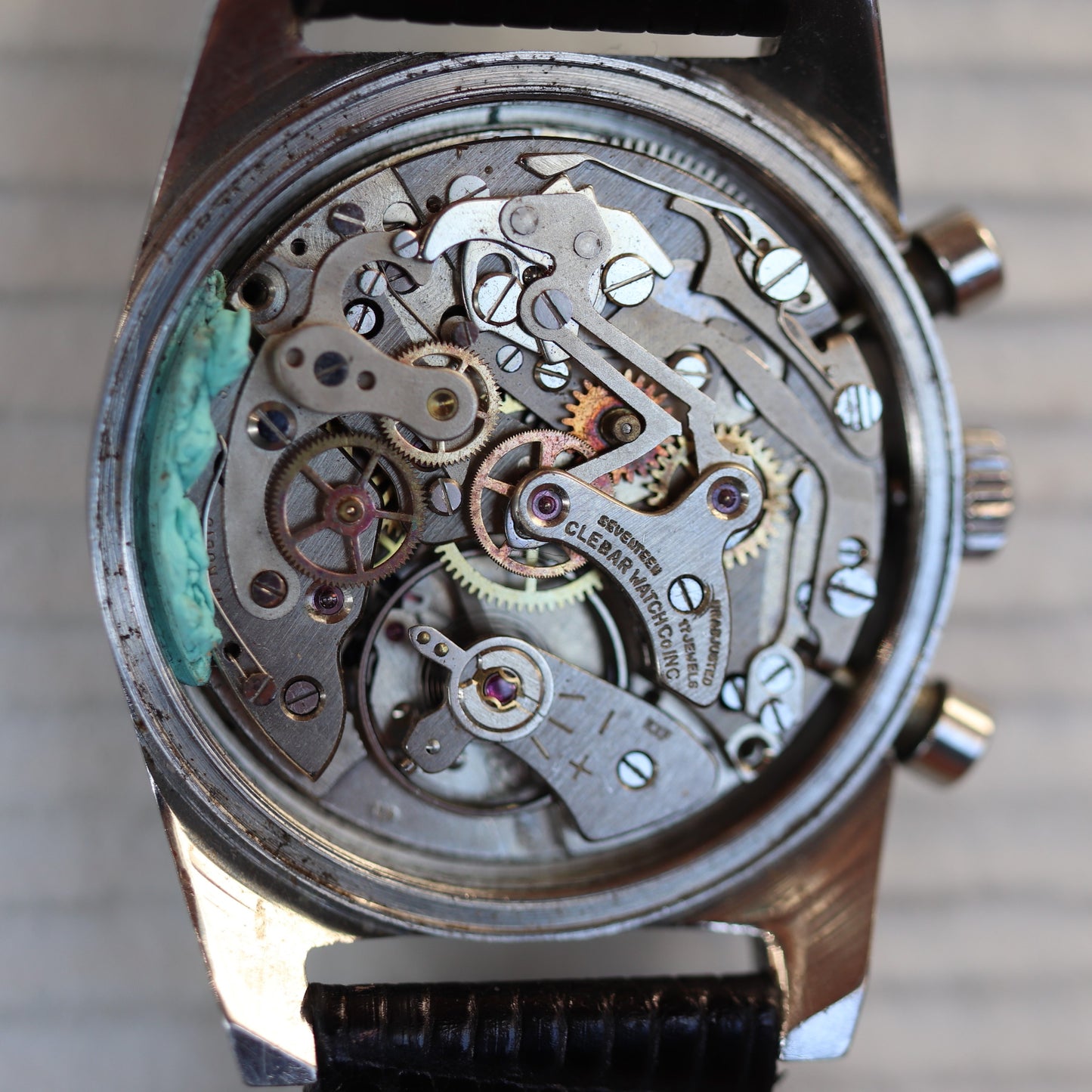 Chronographe Clebar Divers des années 1970 Cal. 248