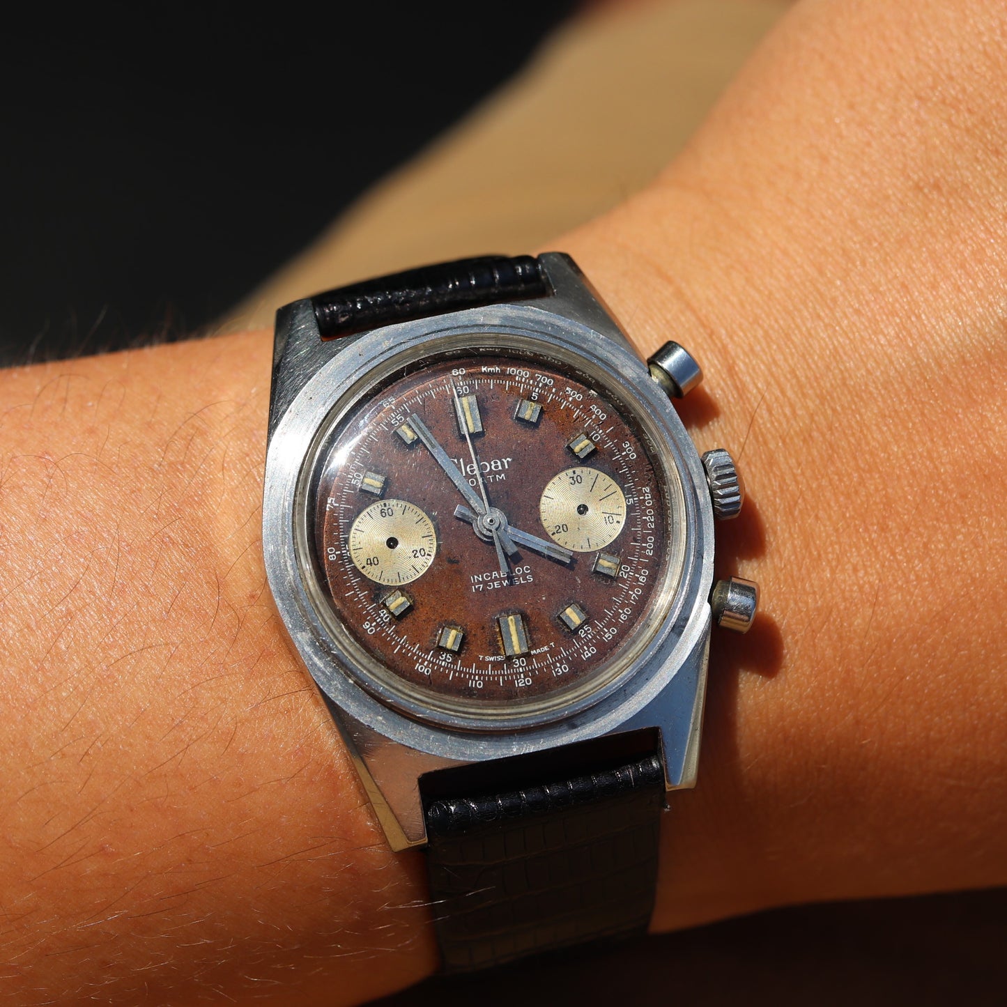 Chronographe Clebar Divers des années 1970 Cal. 248