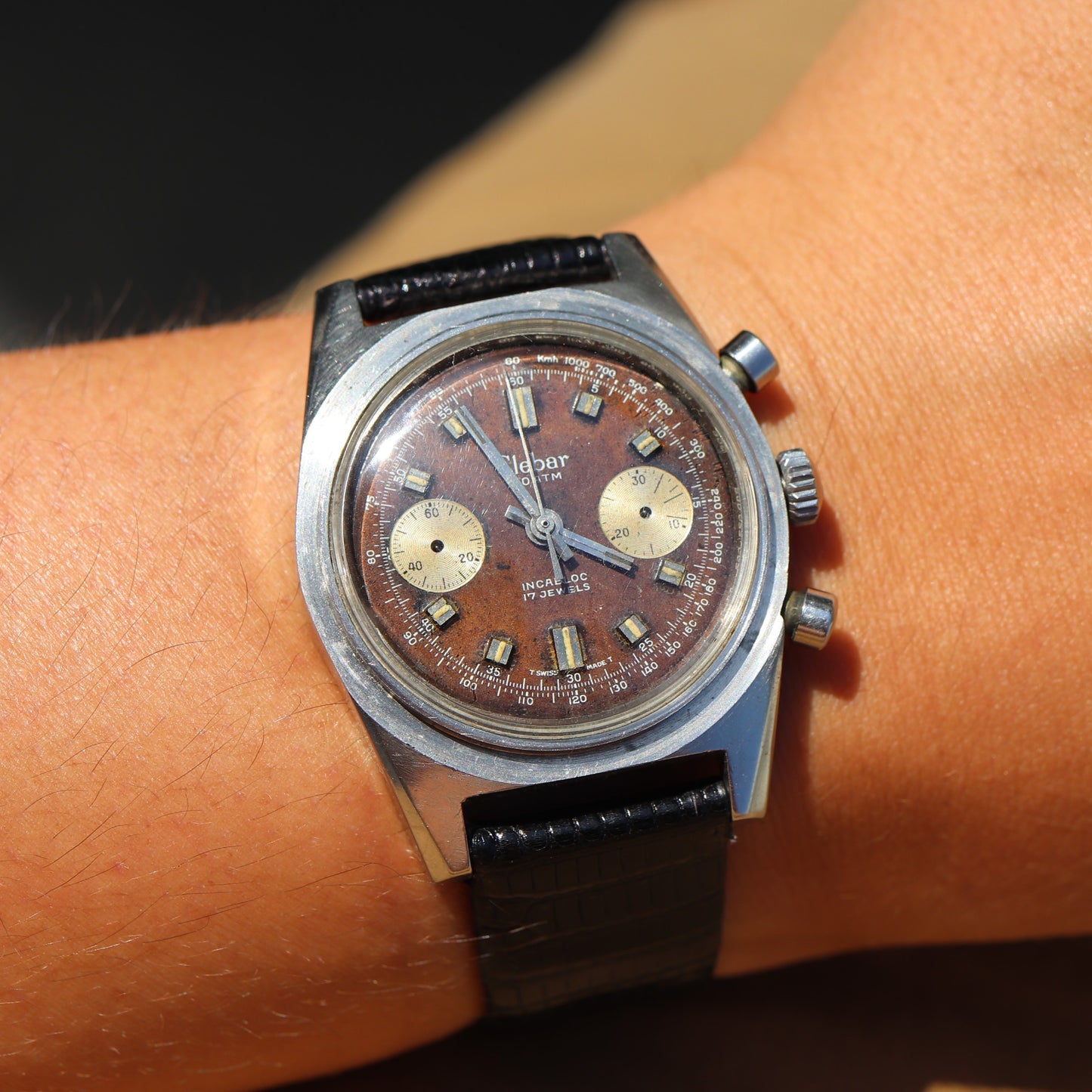 Chronographe Clebar Divers des années 1970 Cal. 248