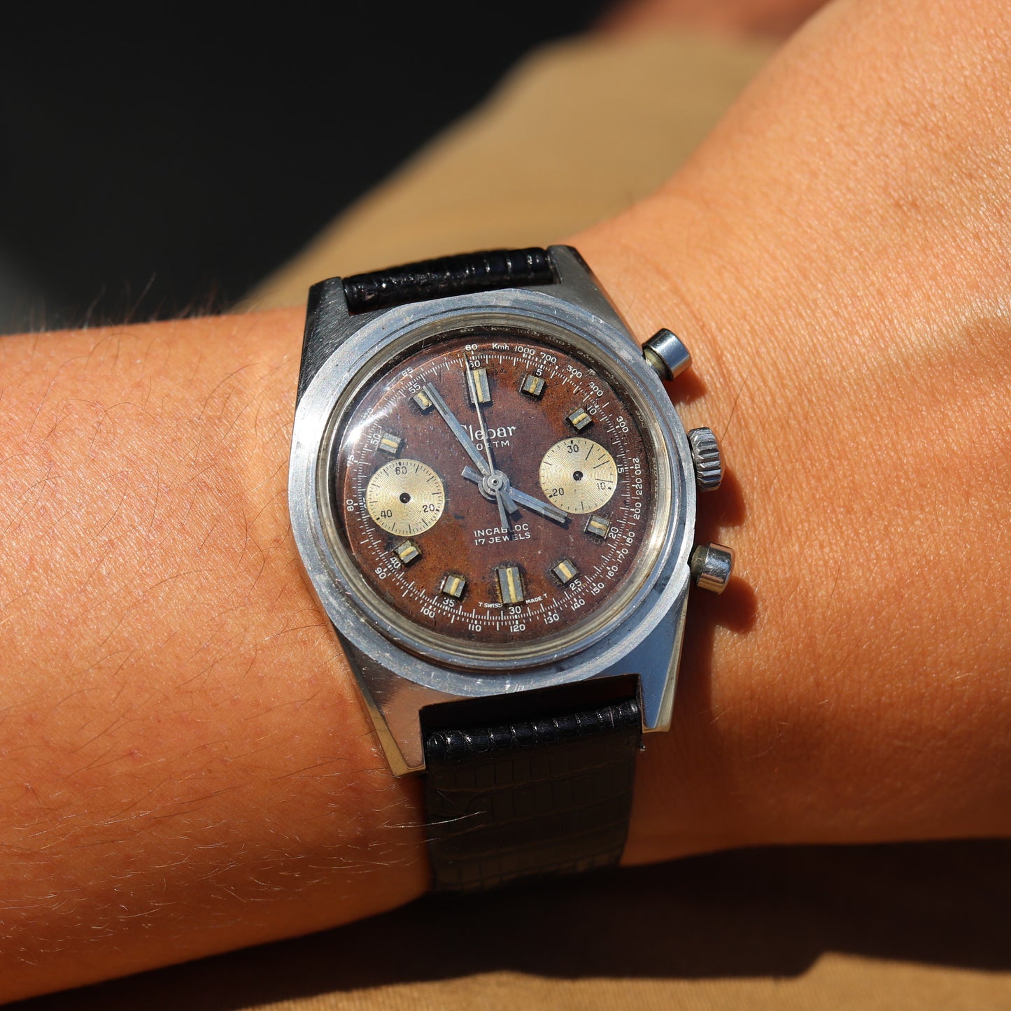 Chronographe Clebar Divers des années 1970 Cal. 248