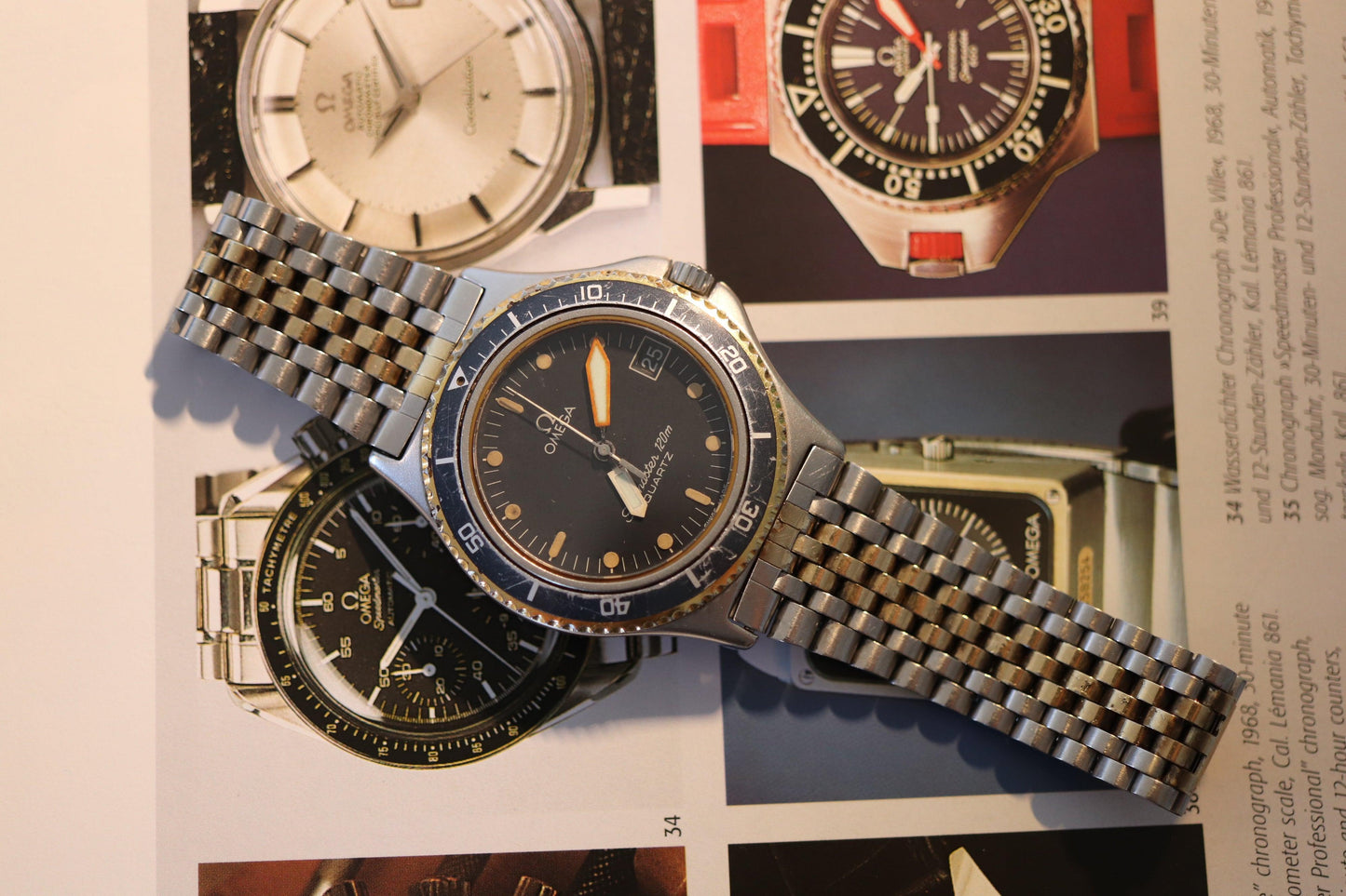 Very rare 2 tones Omega Seamaster 1337 - www.watchvault.ca