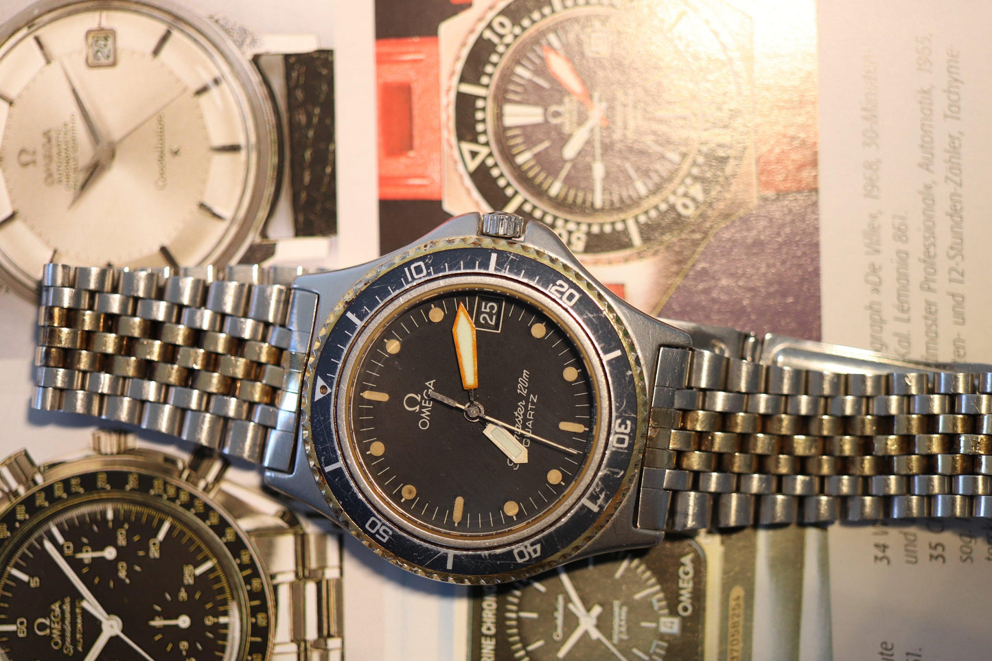 Very rare 2 tones Omega Seamaster 1337 - www.watchvault.ca