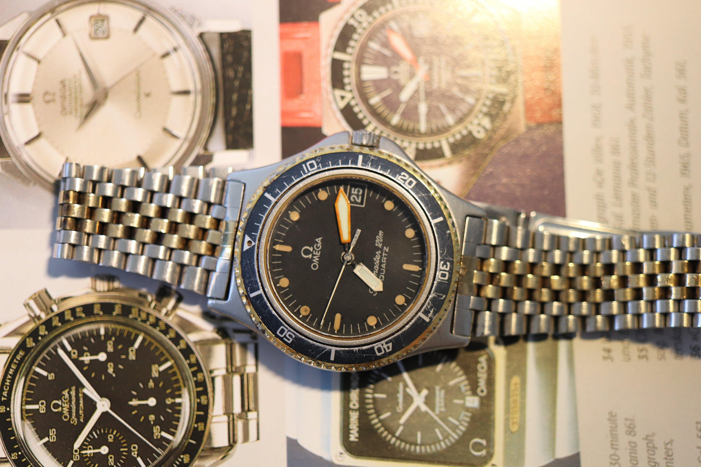 Very rare 2 tones Omega Seamaster 1337 - www.watchvault.ca