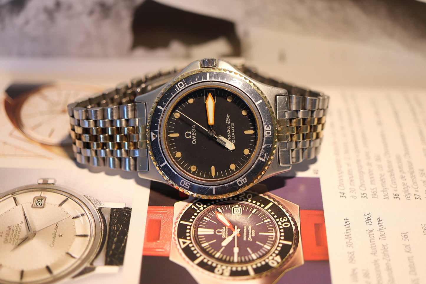 Very rare 2 tones Omega Seamaster 1337 - www.watchvault.ca