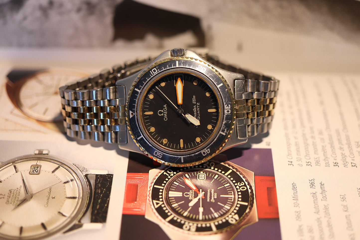 Very rare 2 tones Omega Seamaster 1337 - www.watchvault.ca