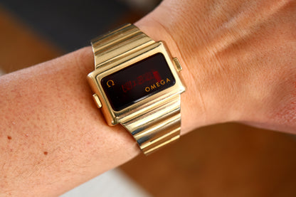 Omega Time Computer LED Digital Watch Ref. 196.0039