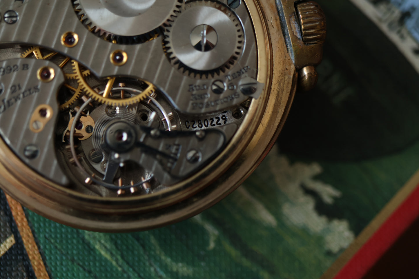 Hamilton 992B Railroad-Grade Pocket Watch, 21J, Fortune 10K GF