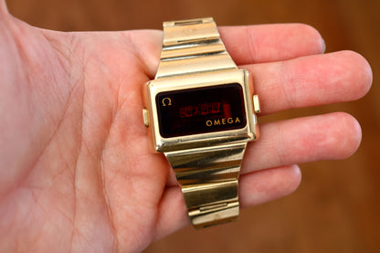 Omega Time Computer LED Digital Watch Ref. 196.0039