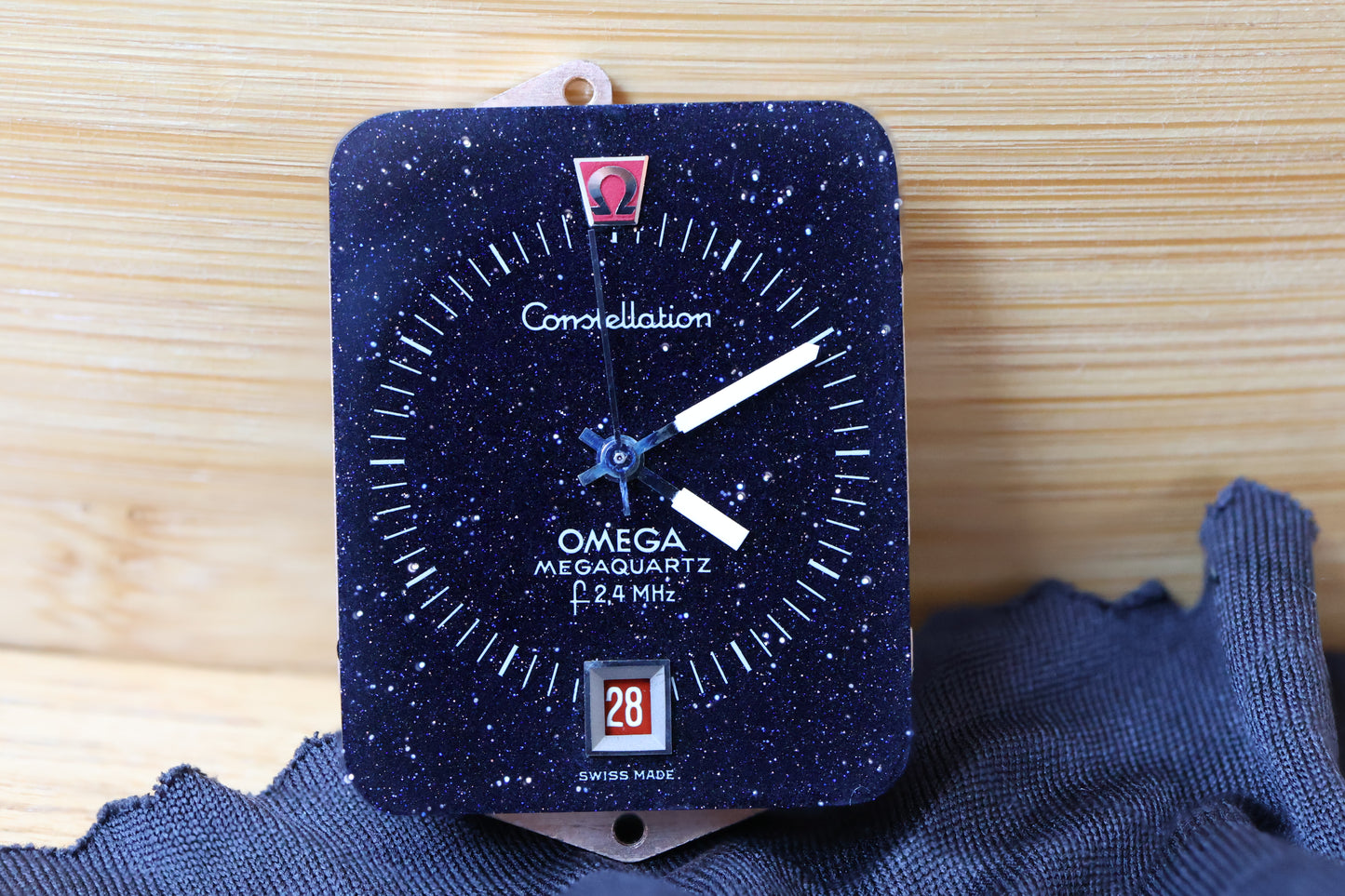 Omega Constellation Megaquartz f2.4 MHz Stardust Dial, Cal. 1510, Ref. 196.0013/396.0806