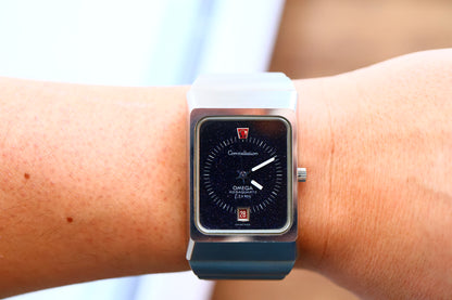 Omega Constellation Megaquartz f2.4 MHz Stardust Dial, Cal. 1510, Ref. 196.0013/396.0806