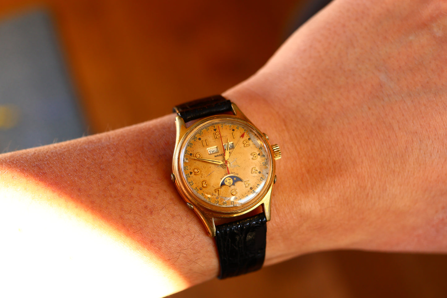 Marathon Triple Calendar Moonphase Automatic - Bidynator Cal. 693