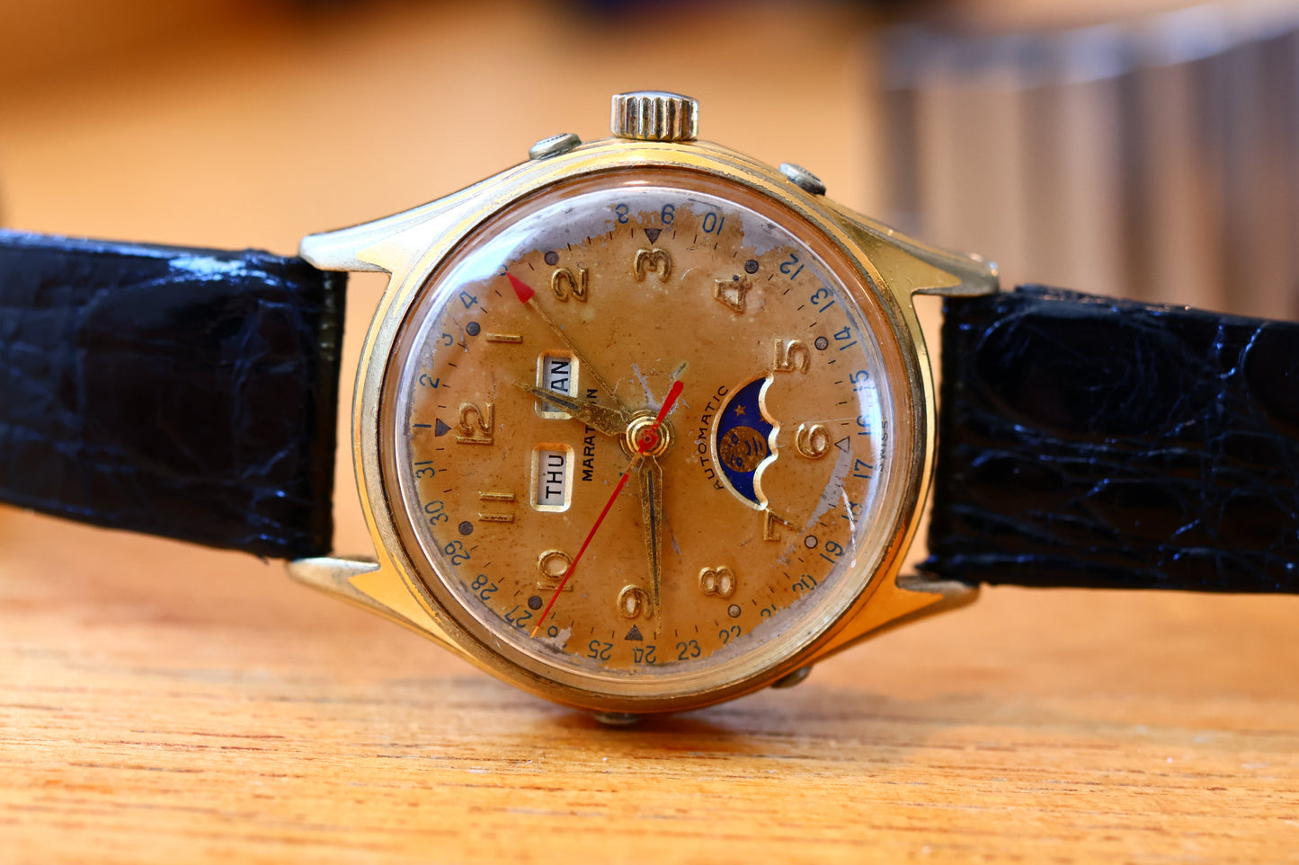 Marathon Triple Calendar Moonphase Automatic - Bidynator Cal. 693