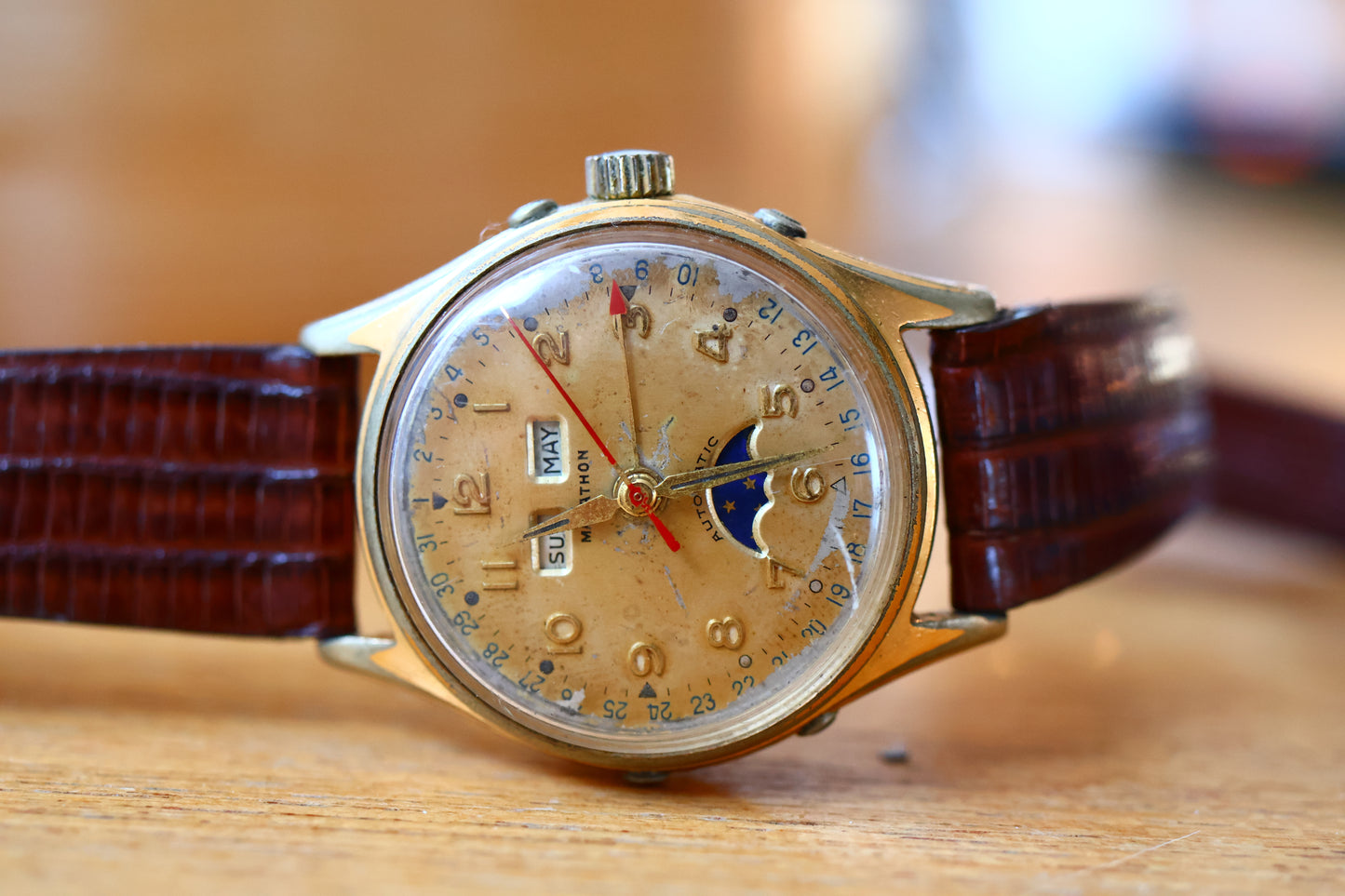 Marathon Triple Calendar Moonphase Automatic - Bidynator Cal. 693