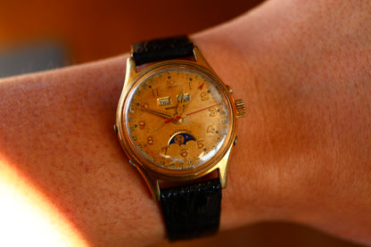 Marathon Triple Calendar Moonphase Automatic - Bidynator Cal. 693