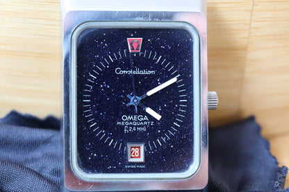 Omega Constellation Megaquartz f2.4 MHz Stardust Dial, Cal. 1510, Ref. 196.0013/396.0806