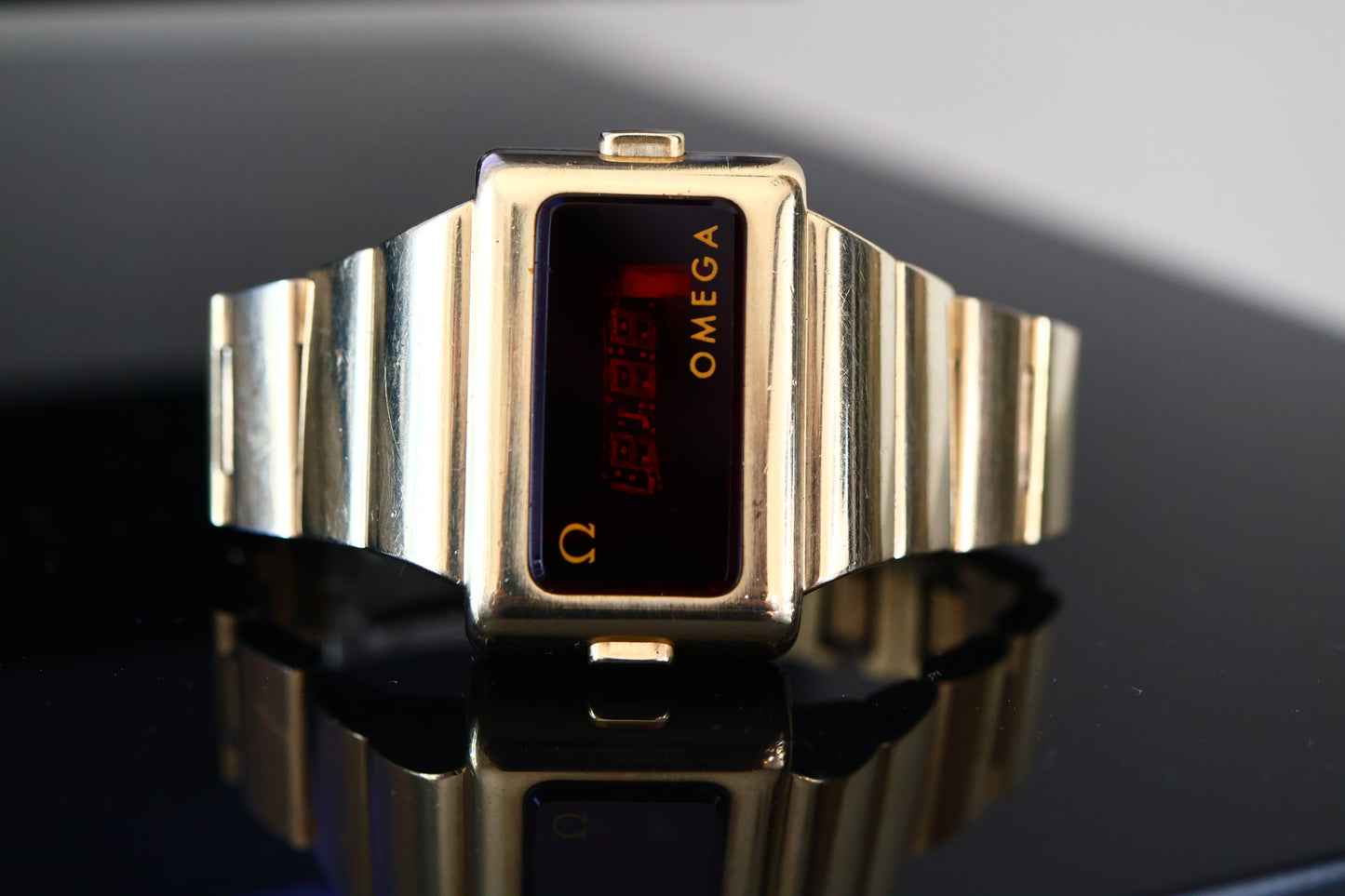 Omega Time Computer LED Digital Watch Ref. 196.0039