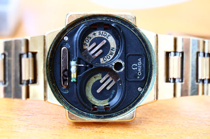 Omega Time Computer LED Digital Watch Ref. 196.0039
