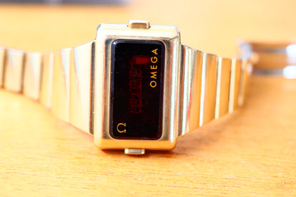 Omega Time Computer LED Digital Watch Ref. 196.0039
