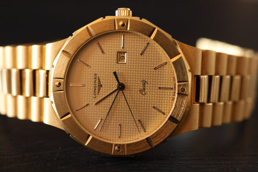 Longines Quartz MZ 5716 Textured Dial