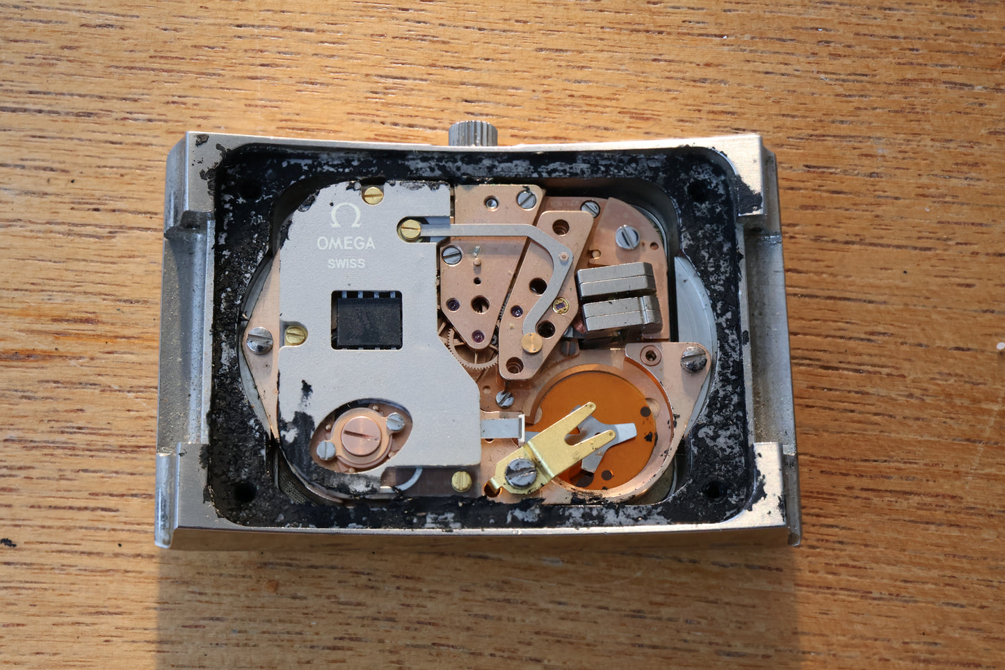 Omega Constellation Megaquartz f2.4 MHz Stardust Dial, Cal. 1510, Ref. 196.0013/396.0806