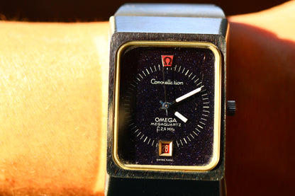 Omega Constellation Megaquartz f2.4 MHz Stardust Dial, Cal. 1510, Ref. 196.0013/396.0806