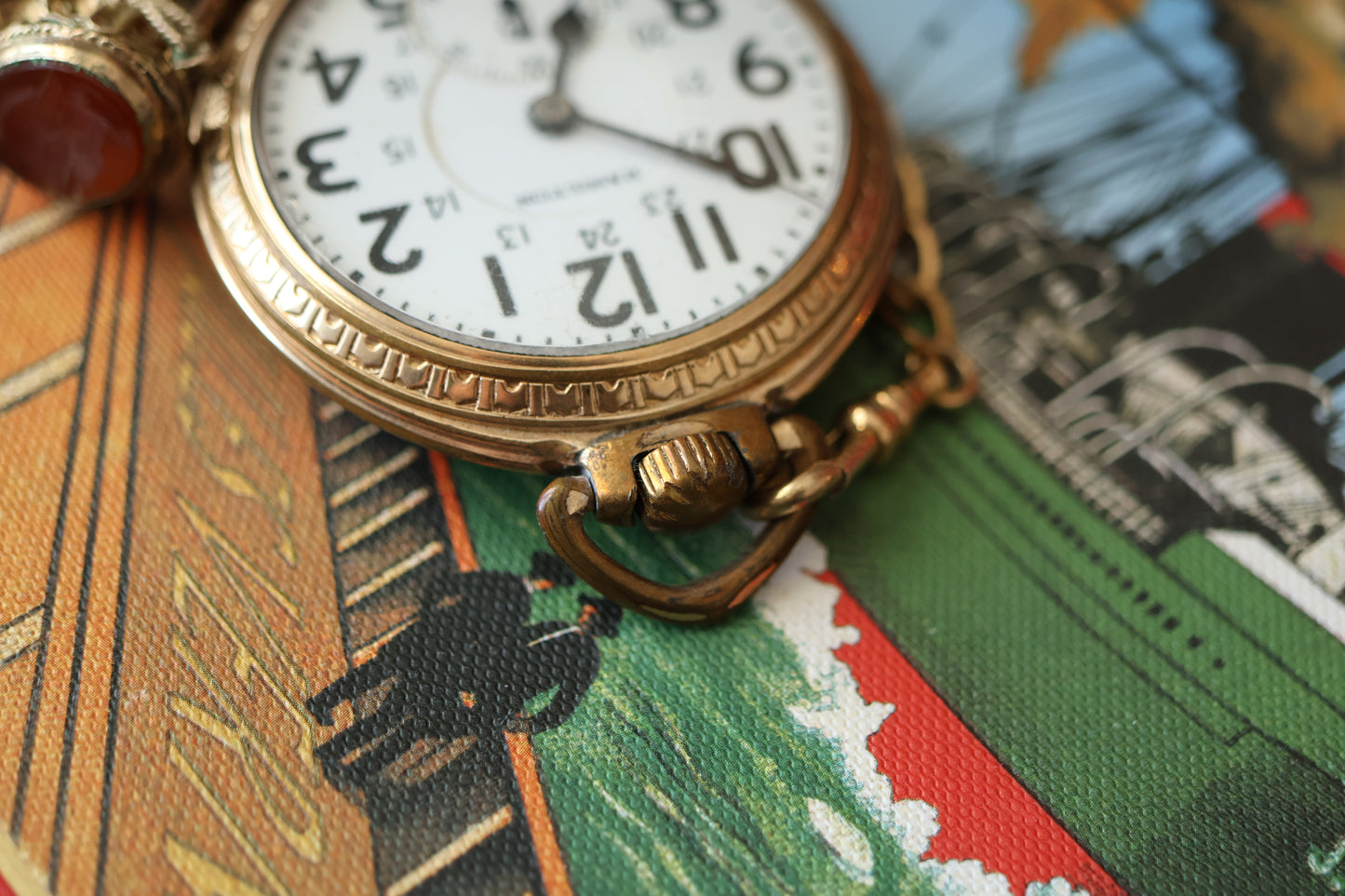 Hamilton 992B Railroad-Grade Pocket Watch, 21J, Fortune 10K GF