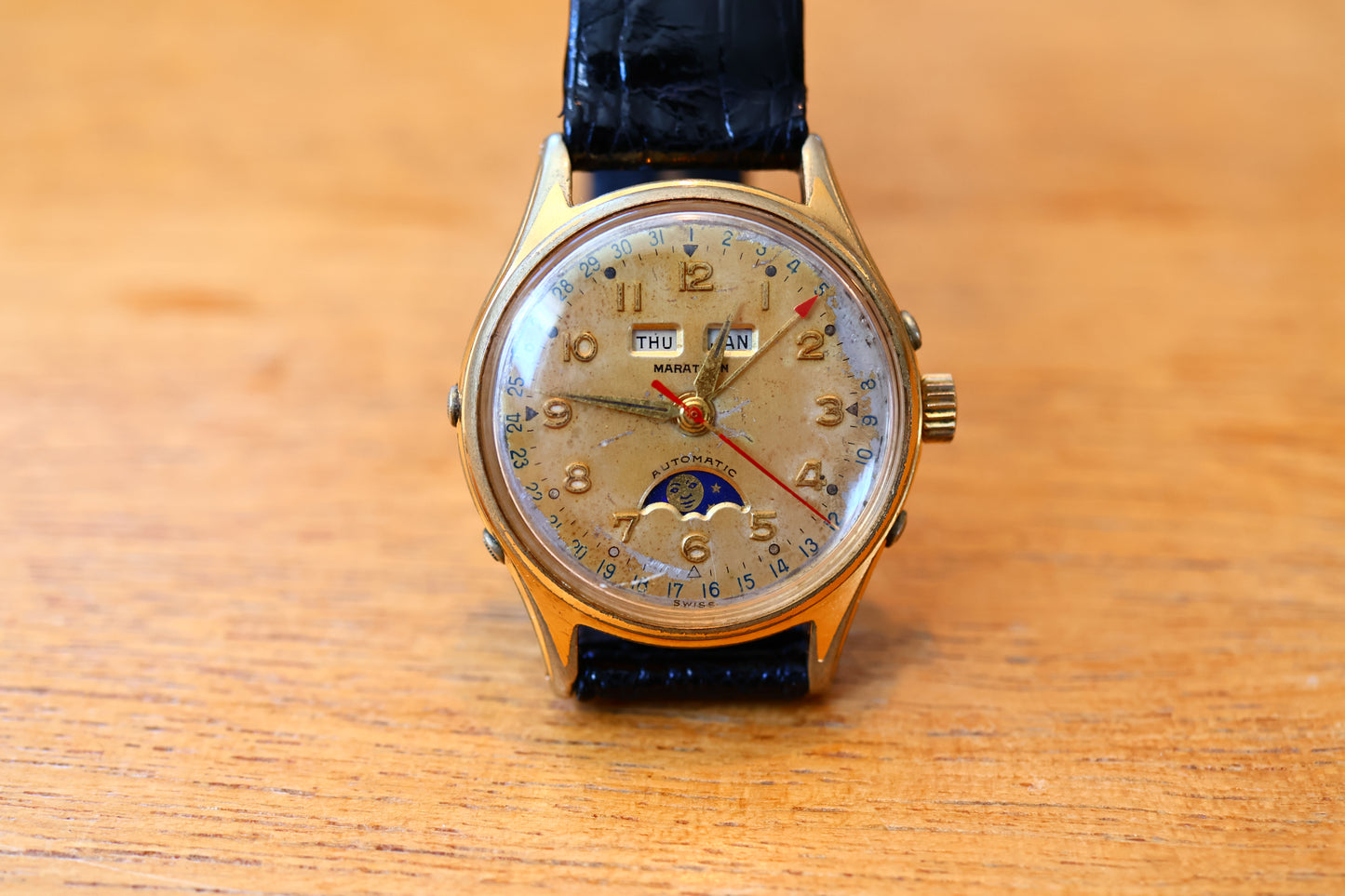 Marathon Triple Calendar Moonphase Automatic - Bidynator Cal. 693