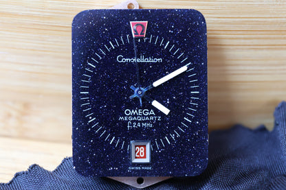 Omega Constellation Megaquartz f2.4 MHz Stardust Dial, Cal. 1510, Ref. 196.0013/396.0806