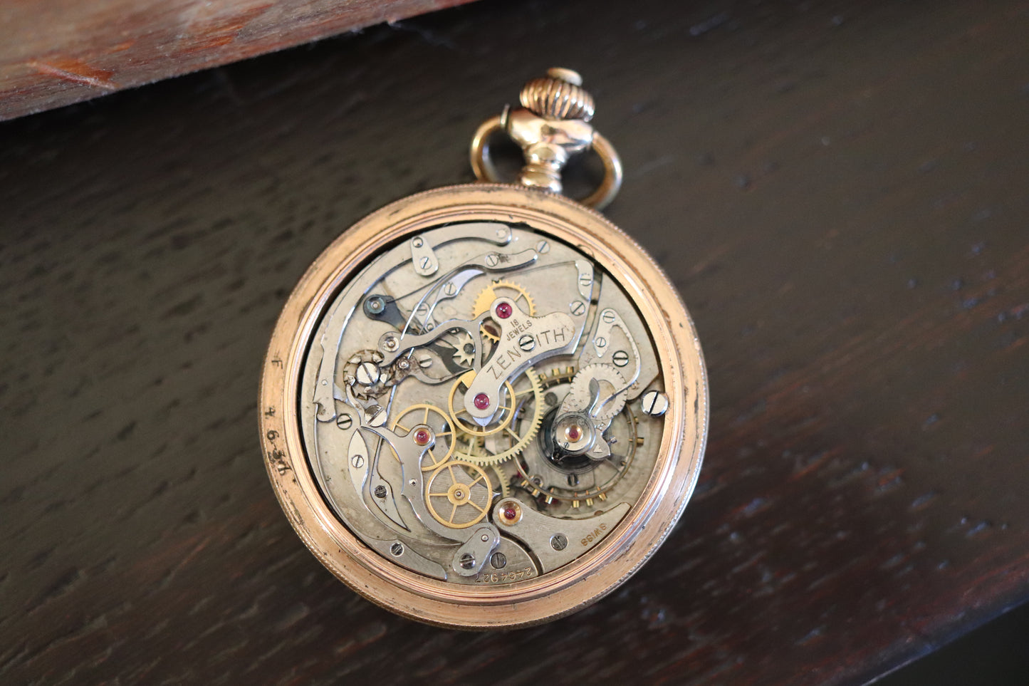 Zenith Pocket Watch with Chronograph Function