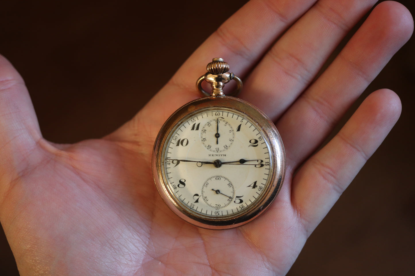 Zenith Pocket Watch with Chronograph Function