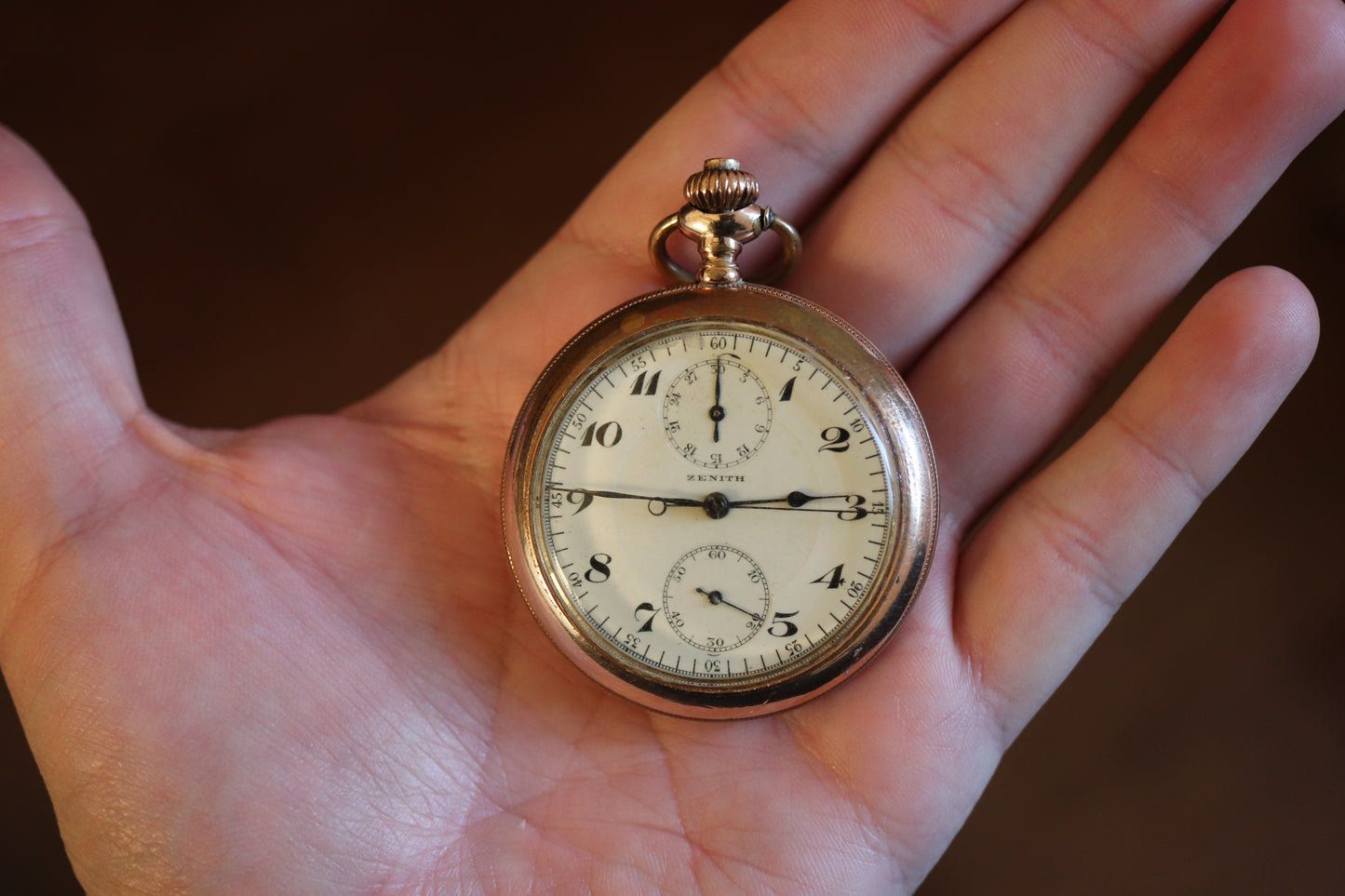 Zenith Pocket Watch with Chronograph Function