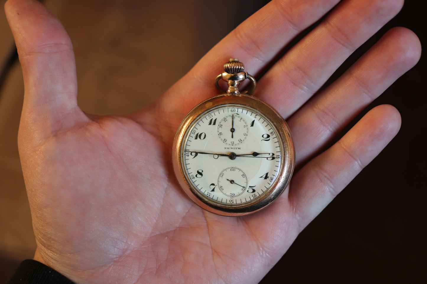 Zenith Pocket Watch with Chronograph Function