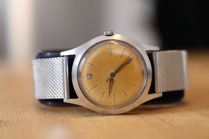 Huguenin Tropical Dial 17J Manual-Wind Watch