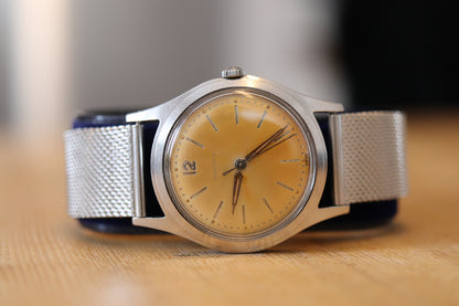 Huguenin Tropical Dial 17J Manual-Wind Watch