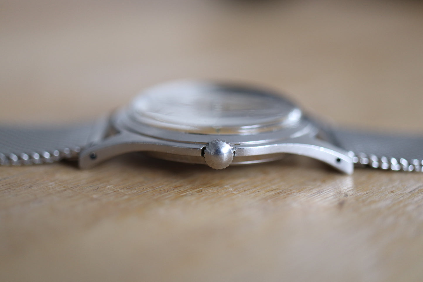 Huguenin Tropical Dial 17J Manual-Wind Watch