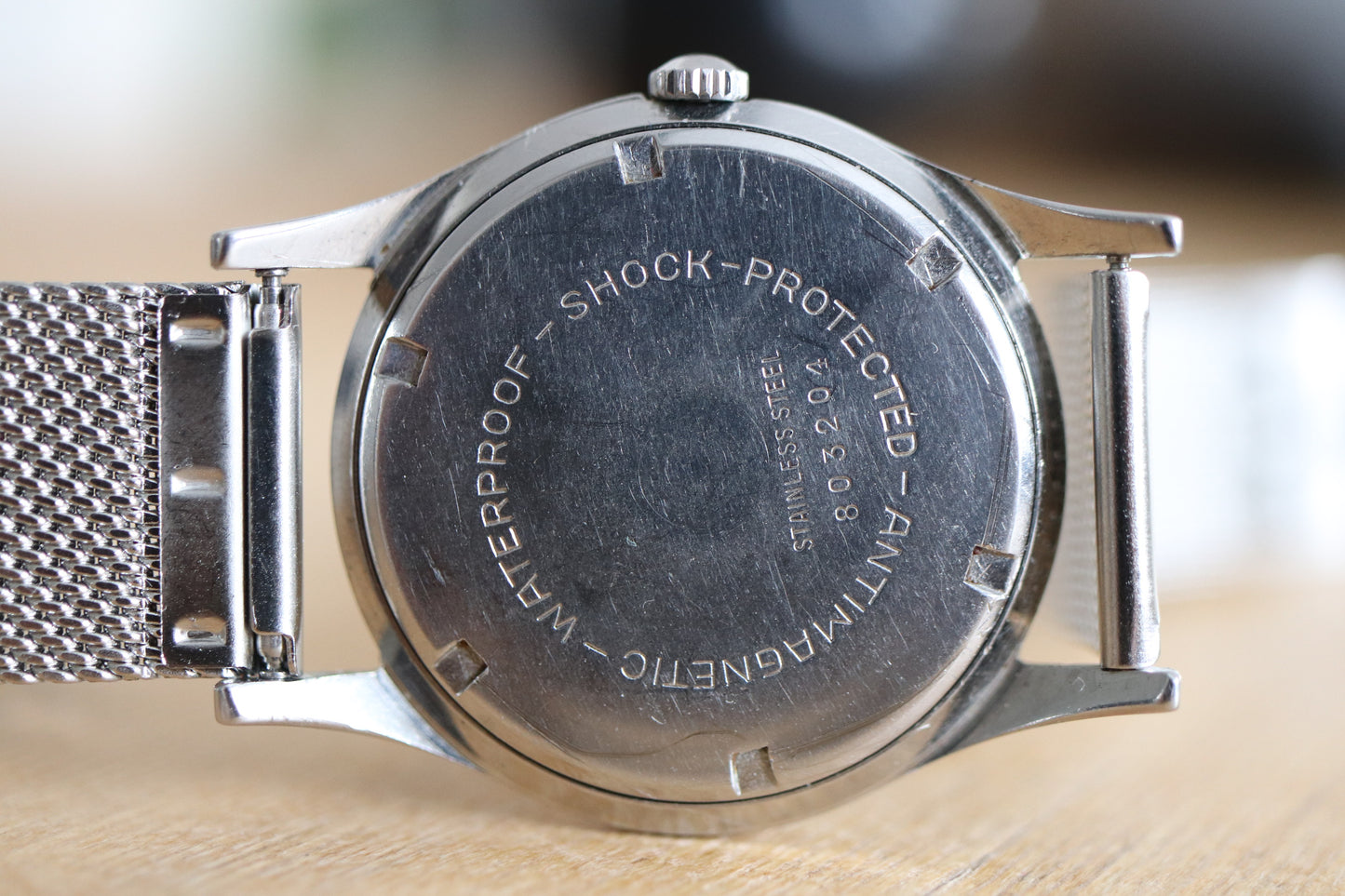 Huguenin Tropical Dial 17J Manual-Wind Watch