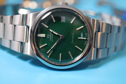 Omega 166.0173 Green dial Cal. 1012