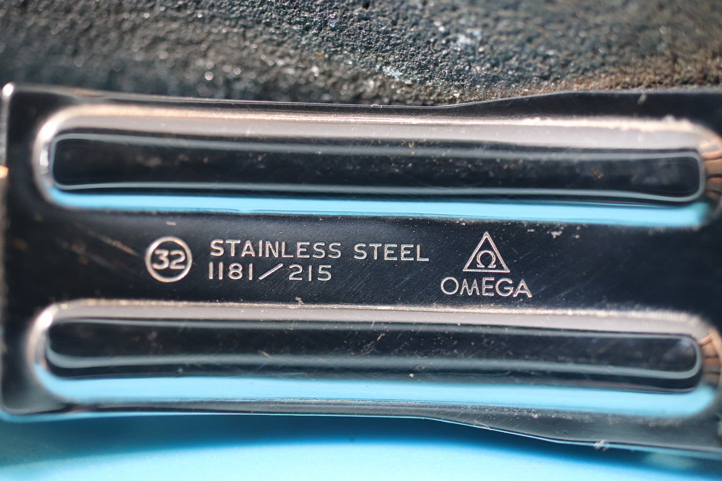 Omega 166.0173 Green dial Cal. 1012