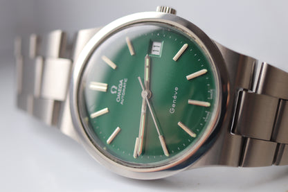 Omega 166.0173 Green dial Cal. 1012