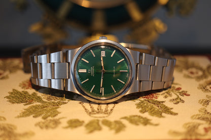 Omega 166.0173 Green dial Cal. 1012
