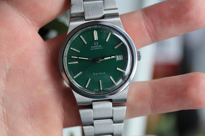 Omega 166.0173 Green dial Cal. 1012