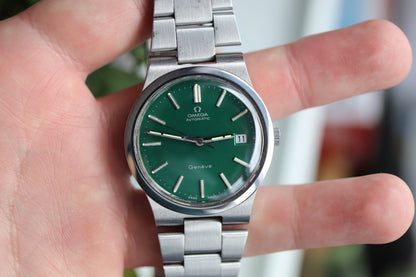 Omega 166.0173 Green dial Cal. 1012