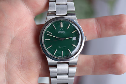 Omega 166.0173 Green dial Cal. 1012