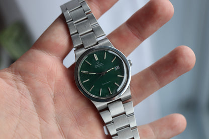 Omega 166.0173 Green dial Cal. 1012