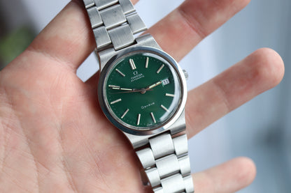 Omega 166.0173 Green dial Cal. 1012