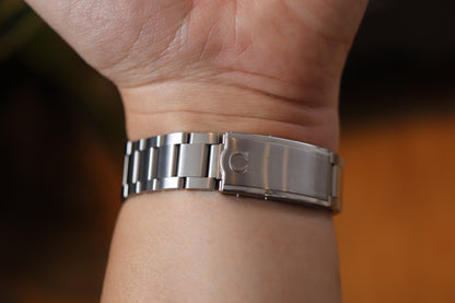 Omega 166.0173 Green dial Cal. 1012