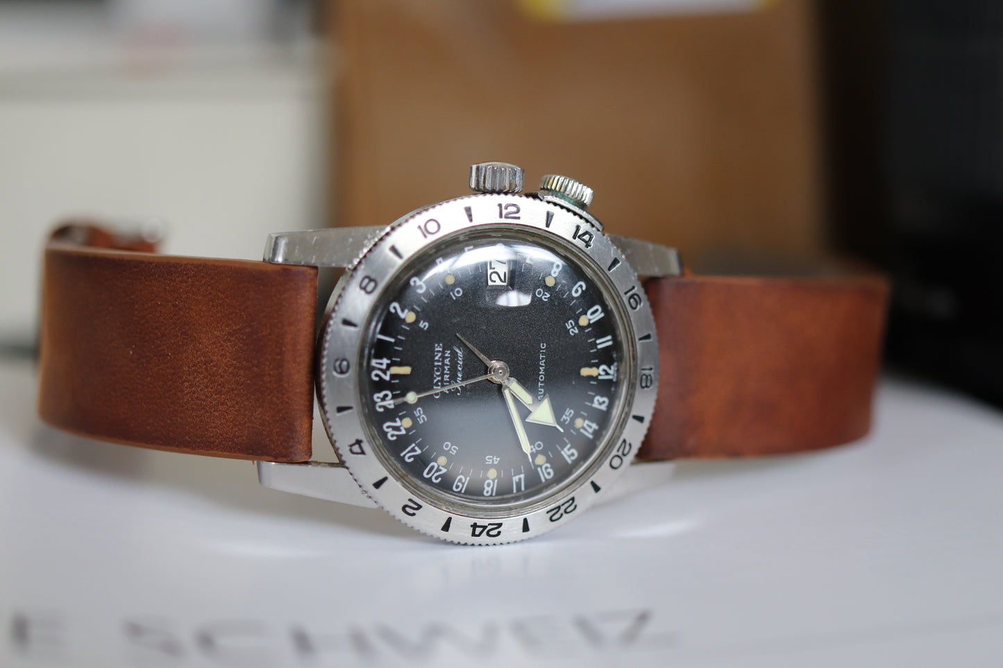 1967 Glycine Airman Special Automatic PAT.314050