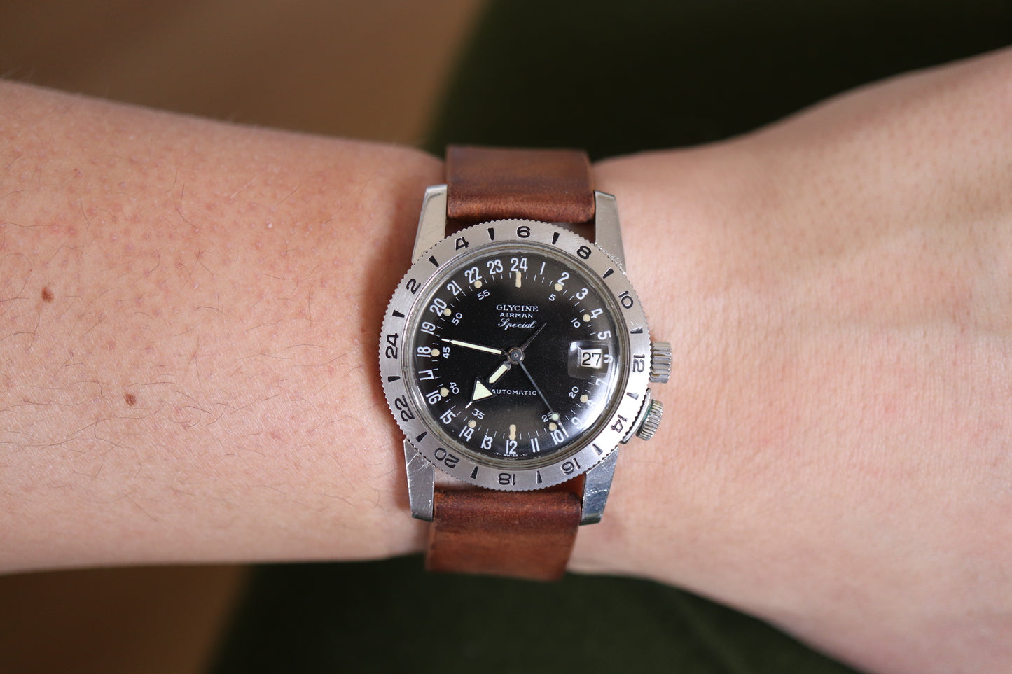 1967 Glycine Airman Special Automatic PAT.314050